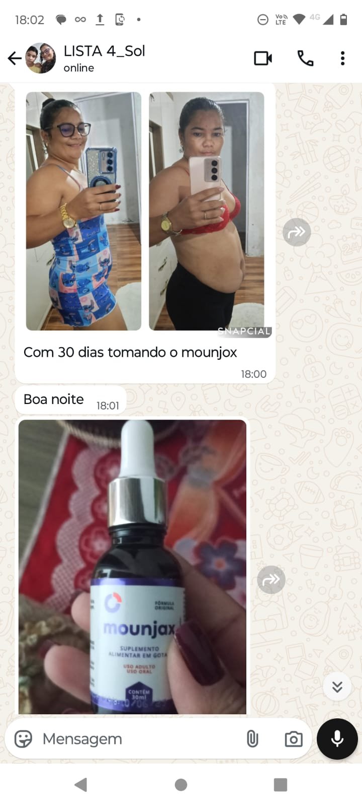 Resultado Mounjax